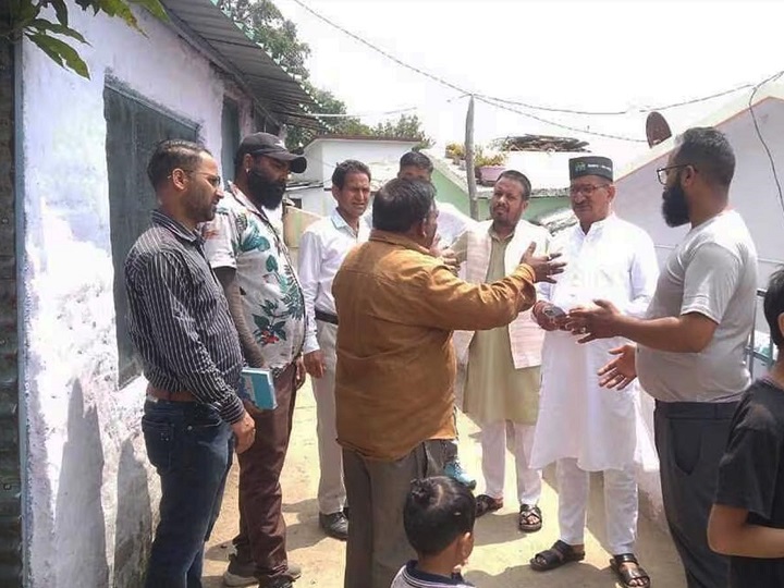 विधायक किशोर ने अतिवृष्टि प्रभावित नगर क्षेत्र का जायजा लिया