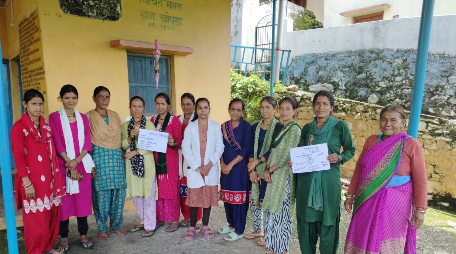 विश्व हेपेटाइटिस दिवस पर सीएचसी खिर्सू में दी गई स्वास्थ्य संबंधी जानकारी